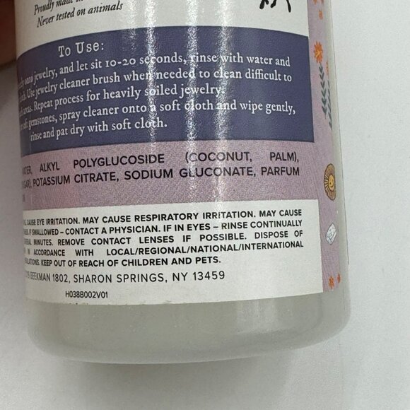 Beekman 1802 Happy Place Lavender Jewelry Cleaner 8oz & 4oz Bottle Set - Picture 5 of 7